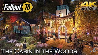 Fallout 76  The Cabin in the Woods camp build Skyline Valley [upl. by Jody720]