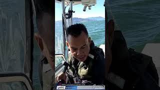 Huge Halibut Arch Rock Reef San Francisco Bay Must See This 972024 [upl. by Eibrad]