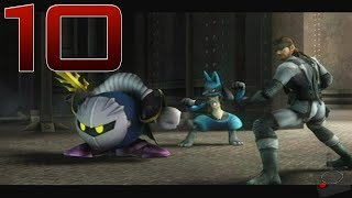 ✤ Super Smash Bros Brawl ✤  Parte 10 ¡METAL GEAR SOLID FULL HD [upl. by Trik]