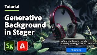 Generate Background Images Fast in Substance 3D Stager amp Firefly  Adobe Substance 3D [upl. by Halsy]