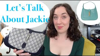 GUCCI JACKIE 1961 REVIEW  Different leathers what fits and mod shots [upl. by Aihsekal]