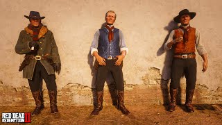 Hosea Matthews Outfits  RDR2 [upl. by Alaine656]