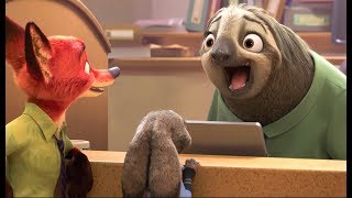 Zootopia  Meet the Sloth DMV Scene HD [upl. by Boj]