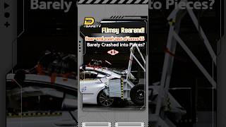 Rearend crash test of Lexus ES crashtest safetytest safetyfirst lexus [upl. by Dyanna]