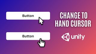 How to change cursor on UI Hover  Unity [upl. by Deane423]