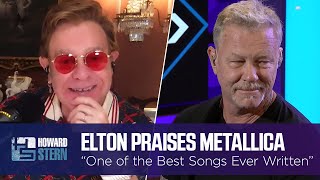 Elton John Calls This Metallica Track “One of the Best Songs Ever Written” [upl. by Oivatco351]