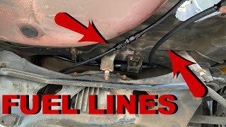 MK3 SUPRA BUILD  FUEL LINES ARE DONE [upl. by Fran]