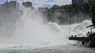 Rhine Falls Switzerland 🇨🇭  Niagara Falls of Europe ❤️💐☺️ [upl. by Ianaj]