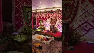 Mangal path darbar setup mata rani music youtubeshorts ytshort viralvideo [upl. by Reta]