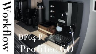 Profitec Go and DF64P Workflow [upl. by Ilonka]