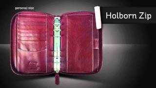 Filofax Holborn Zip Organisers [upl. by Avrom]