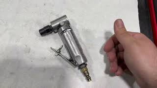 Ingersoll Rand 301B Air Die Grinder Review [upl. by Katey]