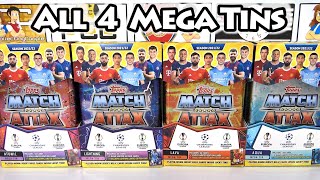 Opening 4 Match Attax 2122 Mega Tins  12 Gold Limited Edition  4 Exclusive Power Limited Editions [upl. by Valerlan254]