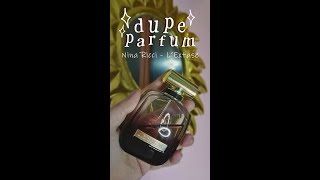 DUPE PARFUM  le dupe PARFAIT de LEXTASE de NINA RICCI Shorts  Sunny Mel [upl. by Trella]