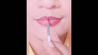 How to make lipstick 💄 😍 shape 💄😍 💋lipstick hackslipstick viral fashionbeauty MissValiya [upl. by Tertius]