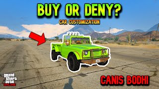 GTA V  BUY OR DENY  CANIS BODHI [upl. by Ahsirhcal386]