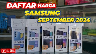 CEK HARGA SAMSUNG SEPTEMBER 2024 [upl. by Sergent]