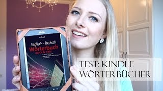 großer Test Kindle Wörterbuch englisch  deutsch [upl. by Skyla]