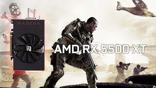 AMD RX 5500 XT 4GB  CALL OF DUTY ADVANCED WARFARE 2014 [upl. by Kiyoshi184]