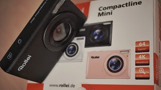 Rollei Compactline Mini  ideální první foťák [upl. by Onaled898]