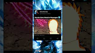 Naruto Uses Massive Rasengan 🥶  shorts shortvideo naruto narutoshippuden boruto viral [upl. by Notgnimer]