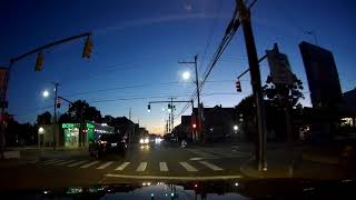 Evening drive through Pawtucket and North Providence Rhode Island [upl. by Axela]