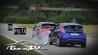 Ford Fiesta ST  Abarth 500 SS  Peugeot 208 GTI  Prova in PISTA GTV 301 [upl. by Eedoj]