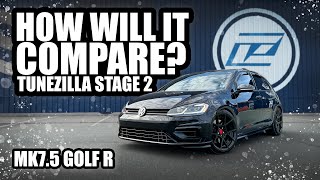 MK75 Golf R Stage 2 with Tunezilla Software [upl. by Assilim]