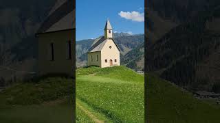 Hay storage and chapels in Obertilliach Austria [upl. by Irollam]