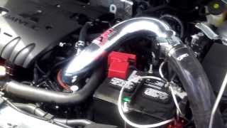 2012 Lancer ES Injen intake system [upl. by Enelrak]