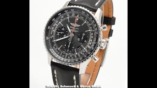 Breitling Navitimer 01 Grey Stratos limitierte Edition Ref AB012124F569435XA20BA1 FM10495 [upl. by Hanni]