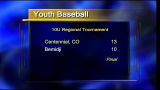 Bemidji 10U Youth Baseball vs Colorado  Lakeland News Sports  July 27 2012 [upl. by Atniuq]