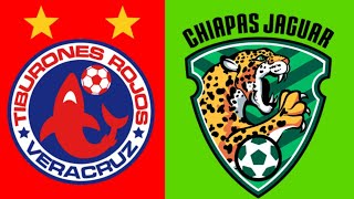 Tiburones Rojos de Veracruz vs jaguares de Chiapas 2017 Partido completo [upl. by Eldrida]