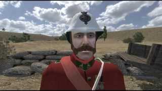 Mount and Blade Warband Battle of Rorkes Drift [upl. by Weinstock553]