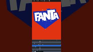 Fanta Logo Animation  SVGator [upl. by Odetta]