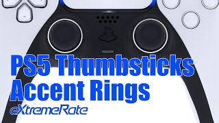 PS5 DualSense Controller Customize Accent Rings  eXtremeRate [upl. by Ahtnahc]