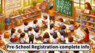 pre primary school opening procedure  preschool registration [upl. by Ziul159]