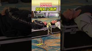 DORMIDOS 😴 DEREK LUNSFORD Y CHRIS BUMSTEAD‼️ mrolympia2024 dereklunsford cbum [upl. by Inatirb446]