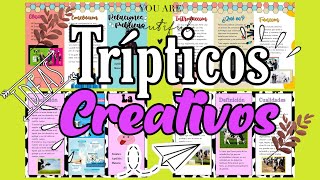 Trípticos CreativosWORD💡🐮¡Sin medidas [upl. by Silvia]