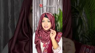 hijab tutorial gorgeous hijab styles 2024 hijab tutorial with mask [upl. by Ecirtal]