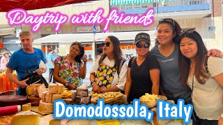 Saturday Market in DomodossolaDaytrip With Friends [upl. by Aig]