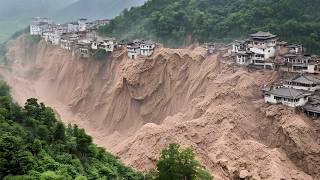 Earth Collapses in China JawDropping Landslide Video [upl. by Knapp]