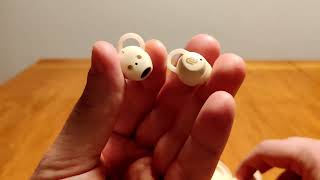 Urbanista Lisbon  Tiny Earbuds Review [upl. by Eenwahs]