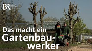 Gartenbauwerker  Ausbildung  Beruf  BR [upl. by Thorpe]