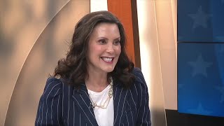 Gov Gretchen Whitmer details support for VP Kamala Harris [upl. by Werd]