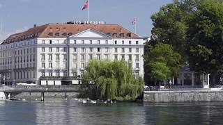 Landmark Hotel in the Heart of Geneva  Four Seasons Hotel des Bergues Geneva [upl. by Simah]