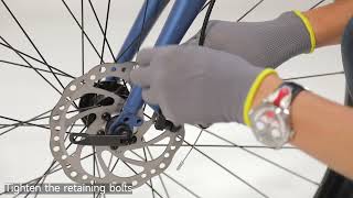 VIRIBUS hybrid bike brake assembly video [upl. by Demp]