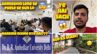 Ambedkar University Delhi ka Marking Sceme😰  Attendance policy of Dr Br Ambedkar University Delhi 🎓 [upl. by Sirad]