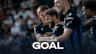 KAS EUPEN  CLUB BRUGGE  05 ZINCKERNAGEL  20232024 [upl. by Dorran]