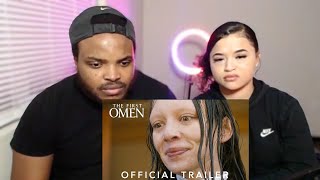 The First Omen Official Trailer Reaction [upl. by Eelessej]